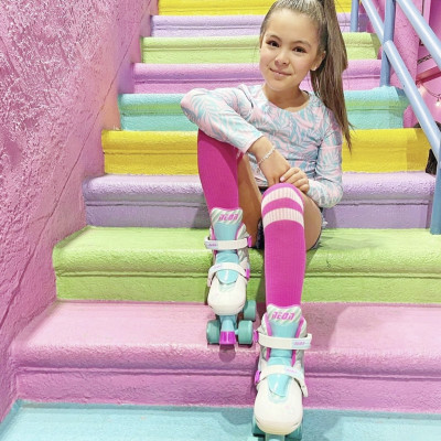 Роликові ковзани Neon Сombo Turquoise розмір 34-37 (NT10T4) Вінниця - фото 6