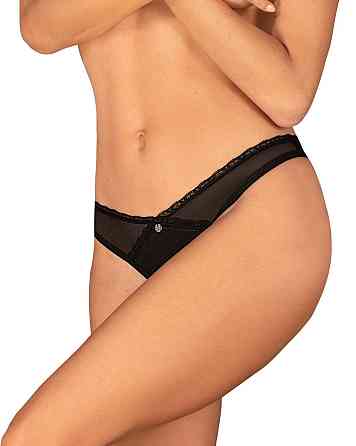 Трусики з доступом Obsessive Latinesa crotchless thong XL/2XL Новинка Sex Aura Київ