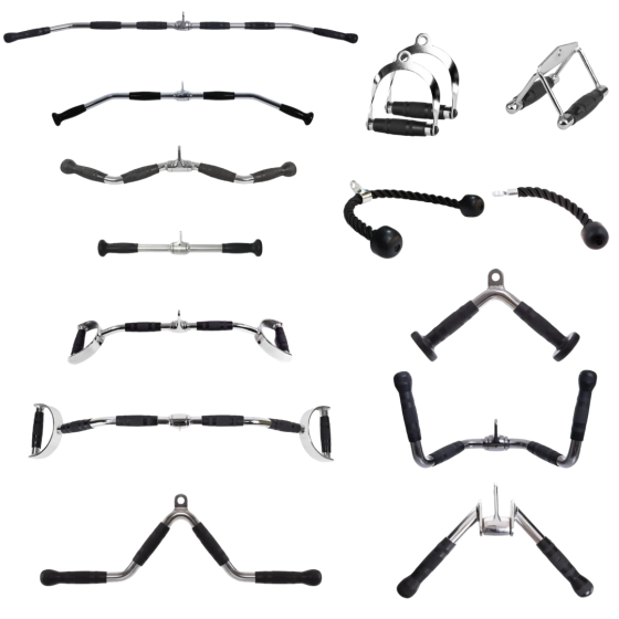 Набір ручок для тяги York Fitness (15 предметів) Киев