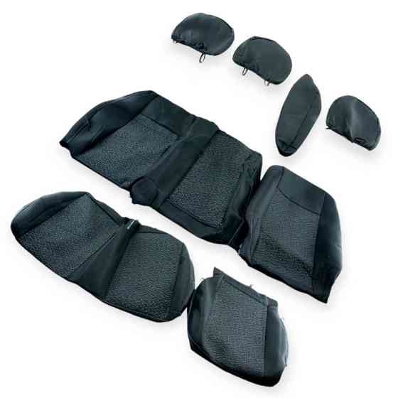 Чехлы mercedes sprinter (1+2) 2006-2013 фургон «ткань» черные салона Мукачево