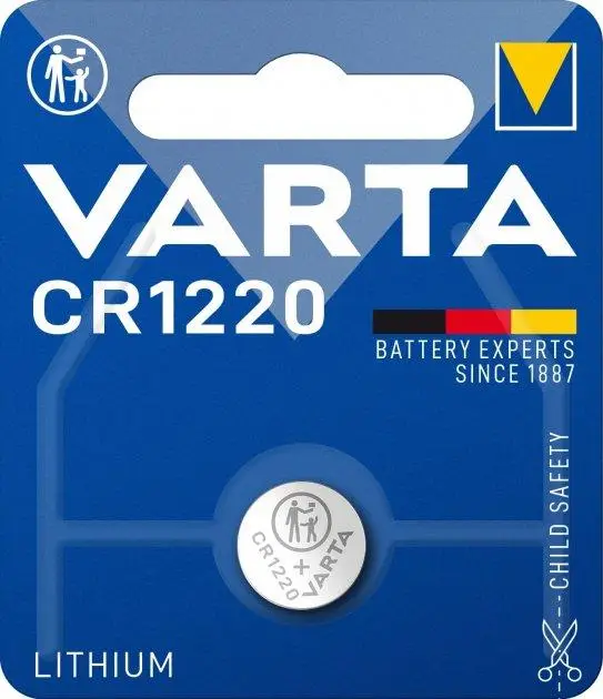 Батарейка Varta CR 1220 Lithium, 3.0V, 1шт Одесса - изображение 1