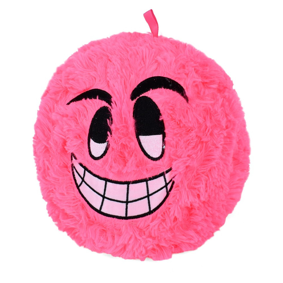 Мягкая игрушка мяч-Смайл FG240408053A размер 25 см Розовый Винница - изображение 1