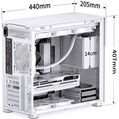 Корпус JONSBO D41 MESH SC White Винница - изображение 5