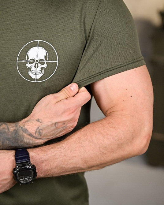 Тактическая потоотводящая футболка One Shot ПП4654 Одесса - изображение 10