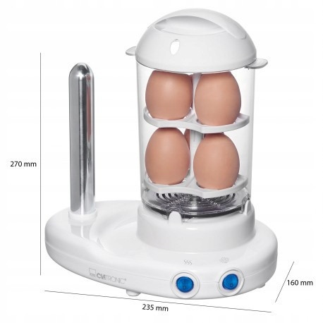 Апарат для приготування хот-догів та варіння яєць 2в1 Clatronic HDM (3420) Нововолинськ - фото 7