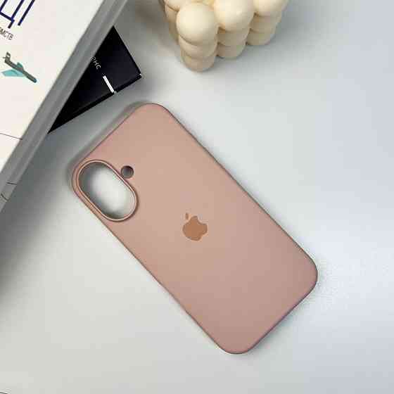 Чохол для смартфона Silicone Full Case AA Open Cam for Apple iPhone 16 15,Pink Sand Киев