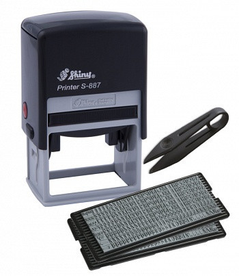 Самонабірний штамп "Shiny" S-887  6-ряд, 50х30 мм, шт Київ - фото 1