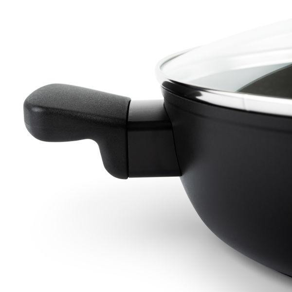 Сковорідка з антипригарним покриттям із кришкою, 28 см, iCook Вінниця - фото 4