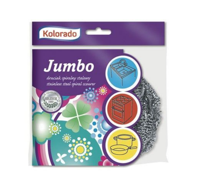 Скребок спіральний нержавіюча сталь Jumbo KOLORADO Житомир - фото 1