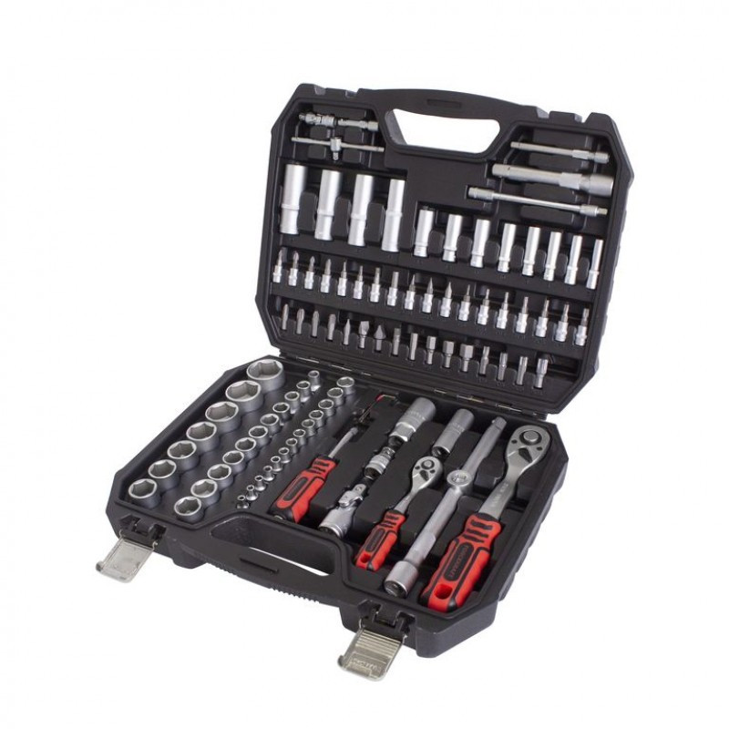 Набір інструментів 94пр. 1/2", 1/4" (6гр.) (4-32 мм) FORCEKRAFT FK-4941-5 Одеса - фото 3