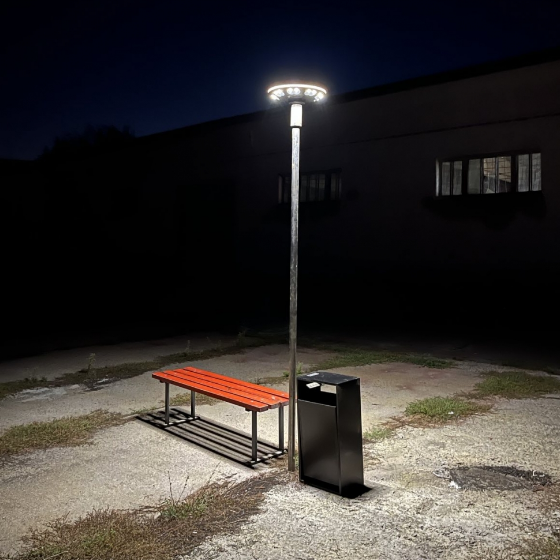 LED Ліхтар парковий автономний сенсорний IP54 1400Lm 5000+3000К VL-GLSO-1254-S Videx Житомир - фото 10