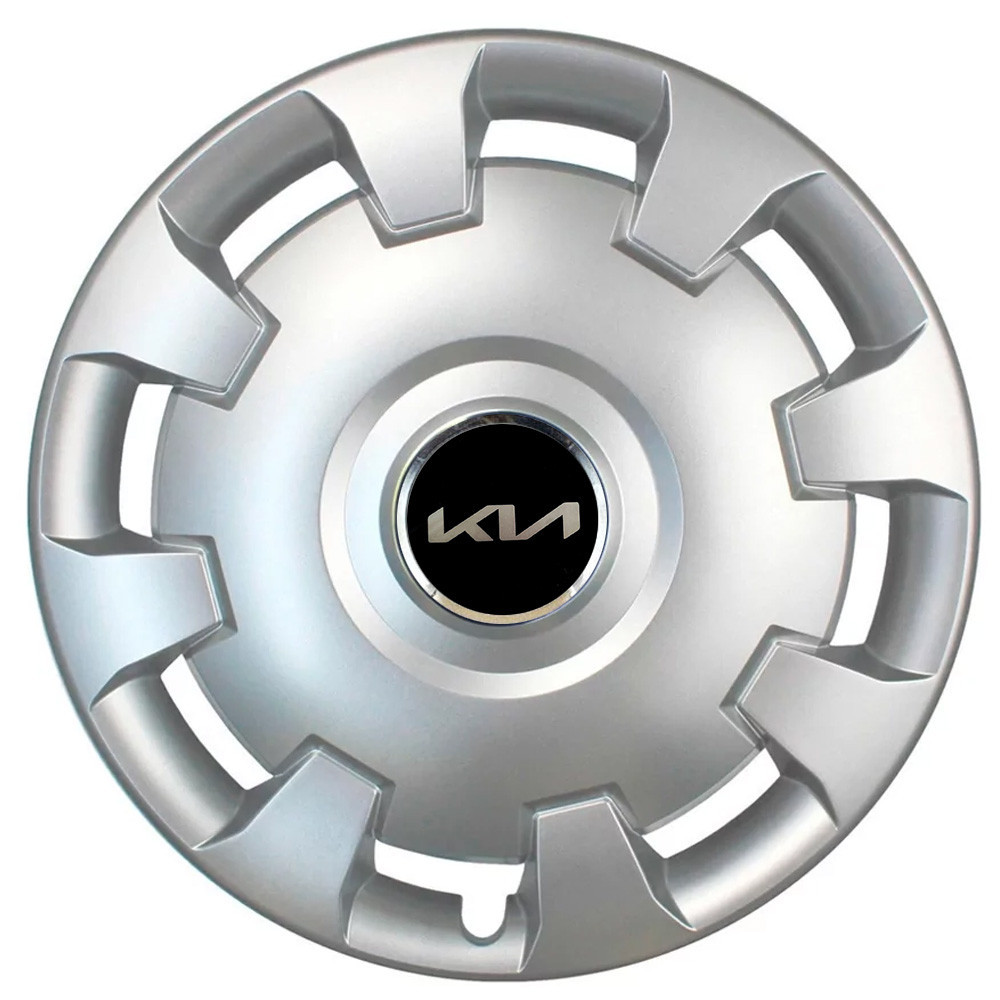Автомобильные модельные колпаки R15 Kia NEW 303 4шт, SJS, серебристые Киев - изображение 1