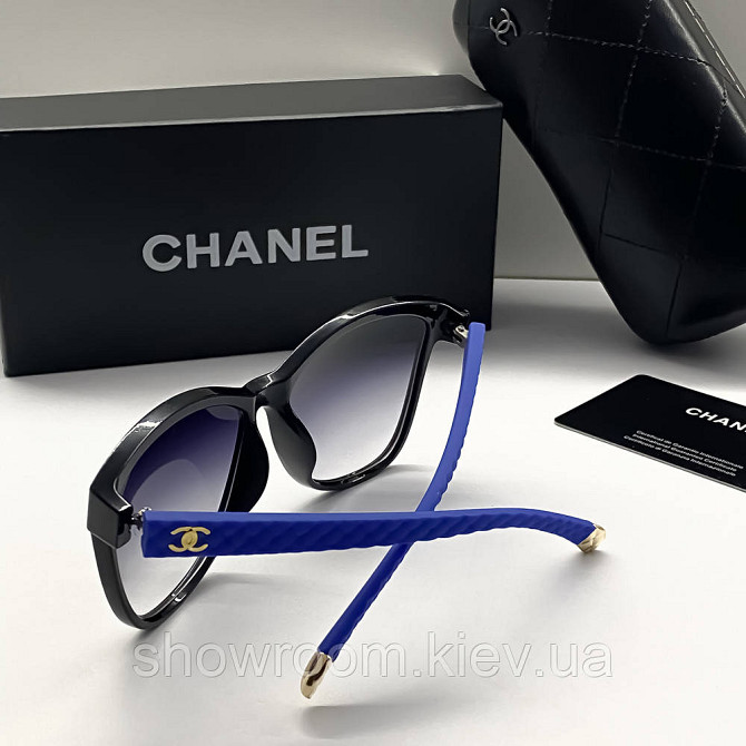 Женские солнцезащитные очки Ch (3053) blue Киев - изображение 4