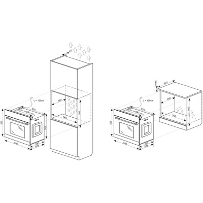 Комплект встраиваемой техники Hansa FCIL68309 Винница - изображение 7