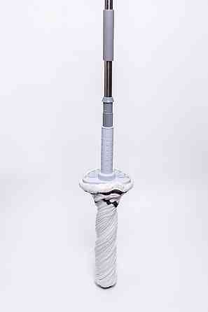 Швабра з класичною круглою насадкою для вологого прибирання підлоги, підходить для плитки, ламінату HP-35015-15 Коломия