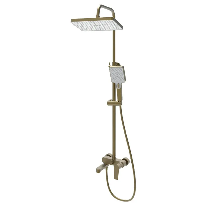 Душова колона зі змішувачем Haiba MILANO 003-J BRUSHED GOLD   ( HB9620 ) 34058 Харьков - изображение 1
