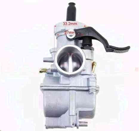 Карбюратор мотоцикл 4T CB/CG 2T/4T 150-200cc (d=27mm), дроссель ручной Мукачево