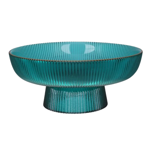 Фруктовниця 20,5*9см на ніжці B100062 EDGE GREEN RINGEL Житомир - фото 1