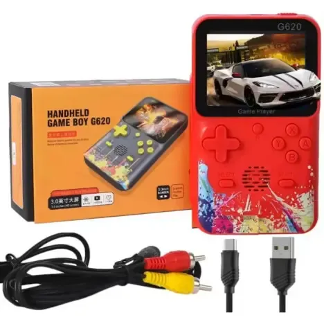 Портативная игровая консоль Handheld Game Boy G620 500 игр red Коломыя - изображение 2