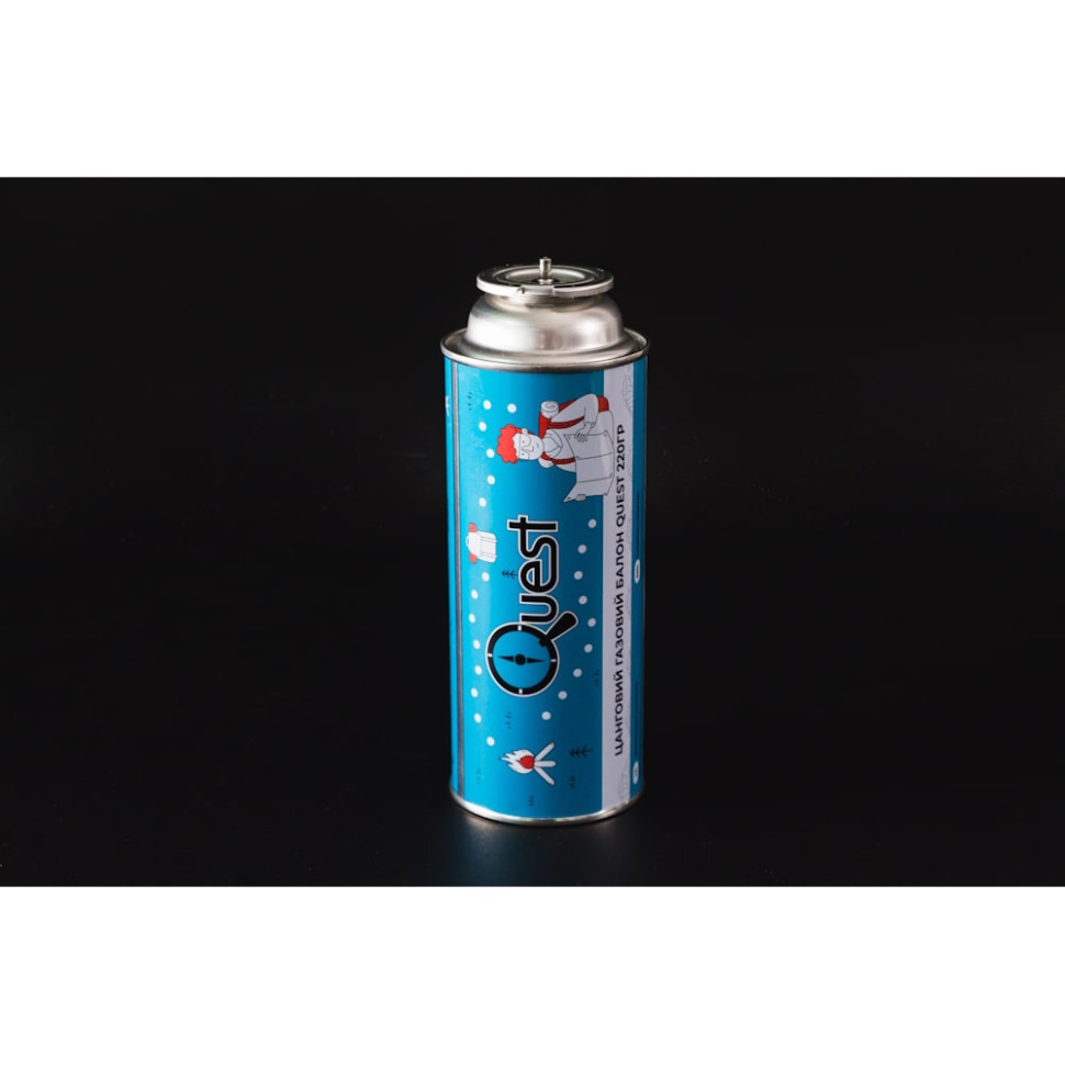 Набір Газовий пальник BRS-99 + Газовий балон цанговий бутановий Quest, 220гр Київ - фото 6