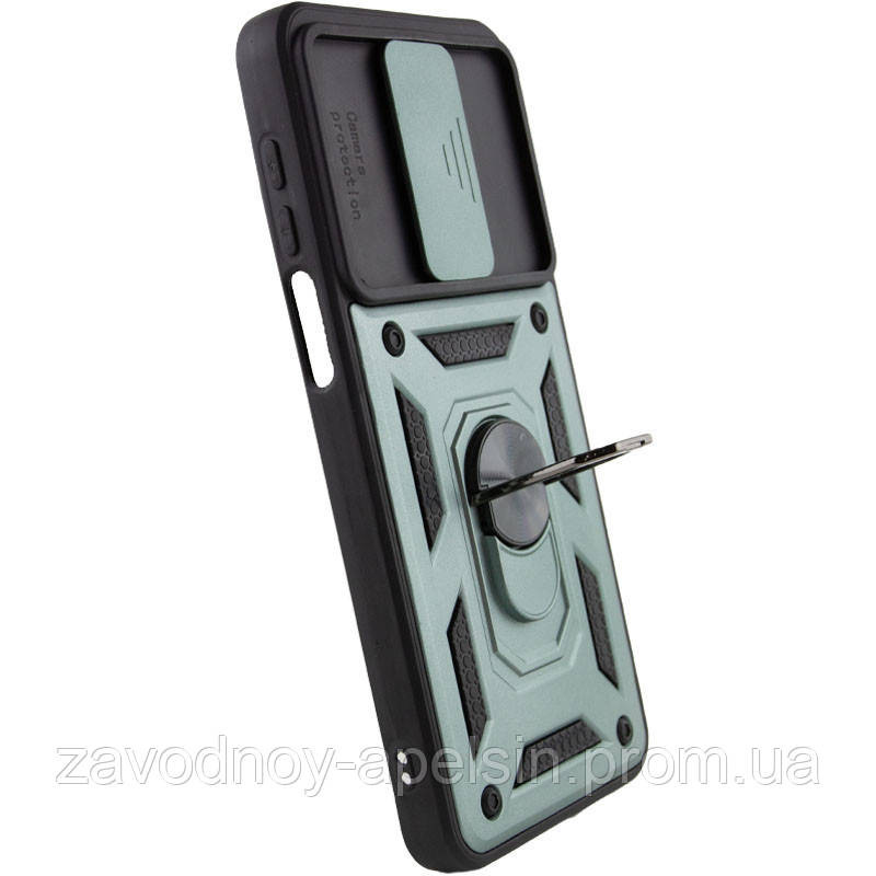 Xiaomi Redmi Note 9 pro 9S Противоударный чехол (кольцо + шторка) Одесса - изображение 3