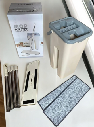 Швабра-ледарка із відром Scratch Cleaning Mop G3 Small Київ