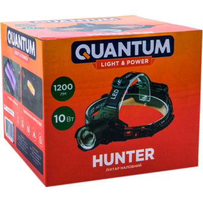 Ліхтар Quantum Hunter 10W LED з Type-C+Li-ion18650/2х2600mAh (QM-FL4050-18650/2х2600) Вінниця - фото 7