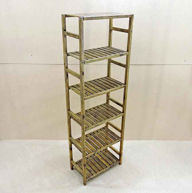 Етажерка розбірна "Манчестер 52х163" капучино Миколаїв - фото 7