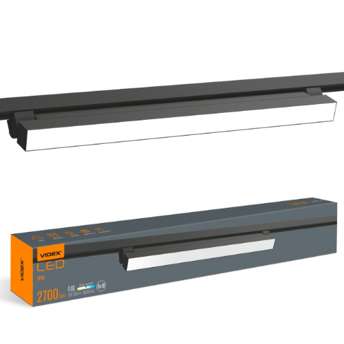 LED Світильник трековий 30W 4100К 220V VL-TR05-304B Videx Житомир