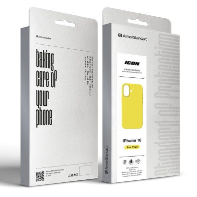 Чехол для мобильного телефона Armorstandart ICON2 MagSafe Apple iPhone 16 Star Fruit (ARM81315) Винница - изображение 3