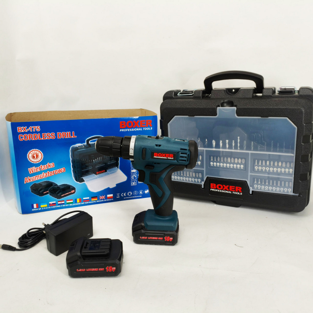 Шуруповерт с дополнительными насадками, Дрель шуруповерт аккамуляторный Рабочий ZX-91 Львов - изображение 3