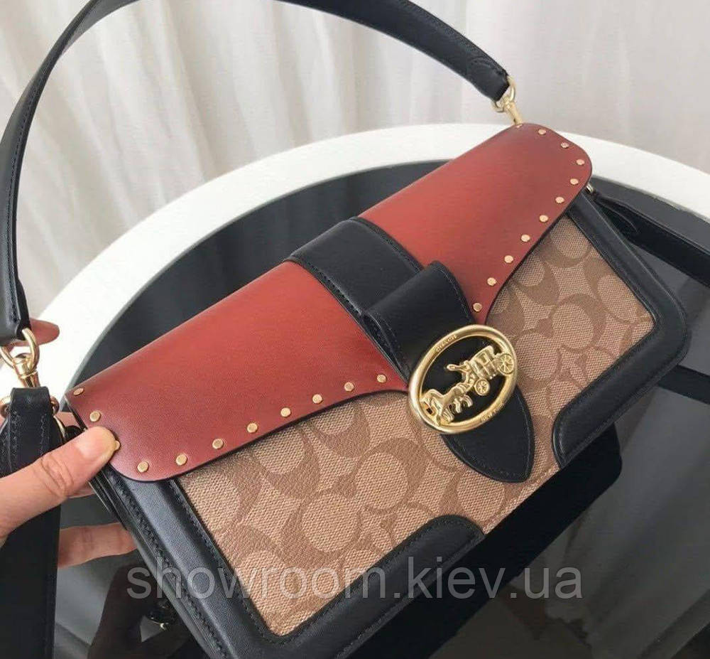 Жіноча брендова сумка Coach Tabby (1382-3) Київ - фото 8