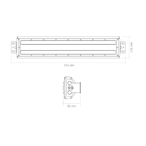 LED Світильник лінійний висотний VL-HB022-1005B Videx Житомир