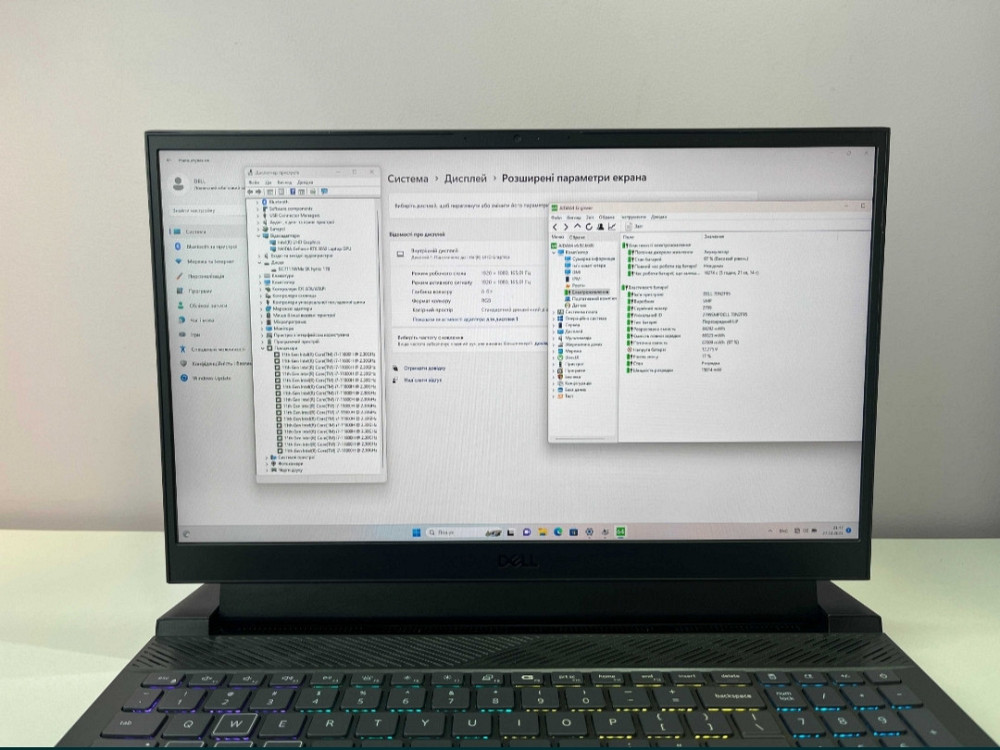 DELL G15 SE 165Hzi7 -11800H RTX3060 6Gb 130W RGB 16Gb SSD1TB. DELL G15 Special Edition Харків - фото 8