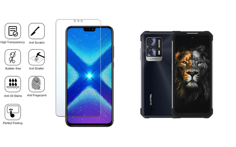 Захисне скло NeoGlass для Oukitel WP17 – надпрозоре та стійке Київ - фото 4