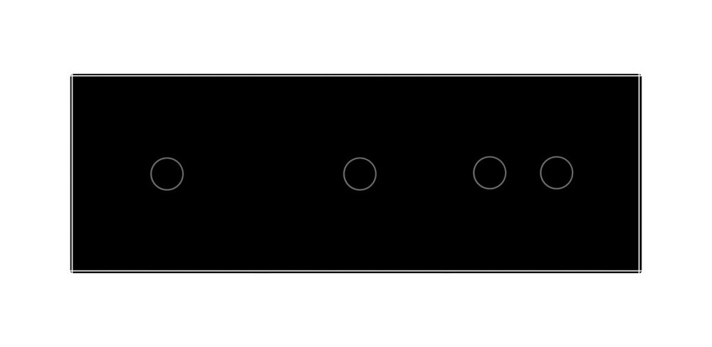 Розумний сенсорний ZigBee вимикач 4 сенсора (1-1-2) Livolo чорний скло (VL-C701Z/C701Z/C702Z-12) Коломыя - изображение 10