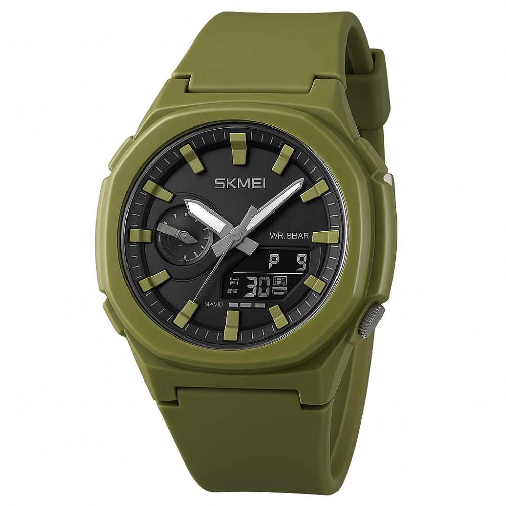 Годинник для кемпінгу та відпочинку SKMEI 2091AGBK, Наручний годинник для армії туризму QR-50 Львів - фото 17