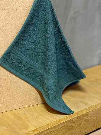 Ecotton Комплект рушників Ecotton 30х50 см махрові 6 шт. серветки для рук 380 г/м² темно-зелени Коломыя