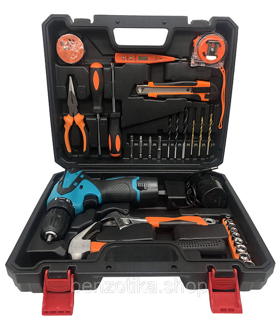 Шуруповерт аккумуляторный с набором инструментов VORSKLA ПМЗ 12/2 S-LI Киев - изображение 2