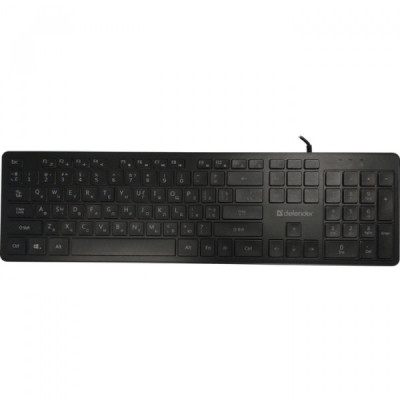 Клавиатура Defender Balance LQ LED USB UA Black (450790) Винница - изображение 1