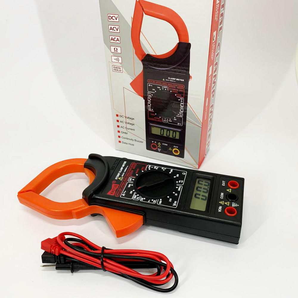 Мультиметр для електрообладнання HAOYUE DT266F, Мультиметр цифровий тестер амперметр GM-73 Львів - фото 9