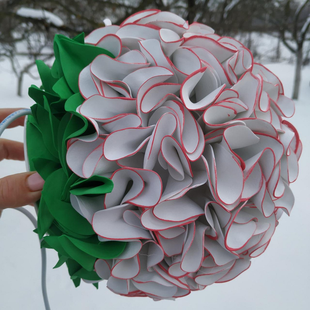 Світильник-нічник "Гортензія біло-рожева" Дніпро - фото 9