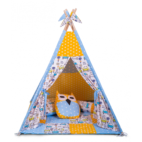 Вигвам Хатка комплект Машинки с подушкой Киев - изображение 1
