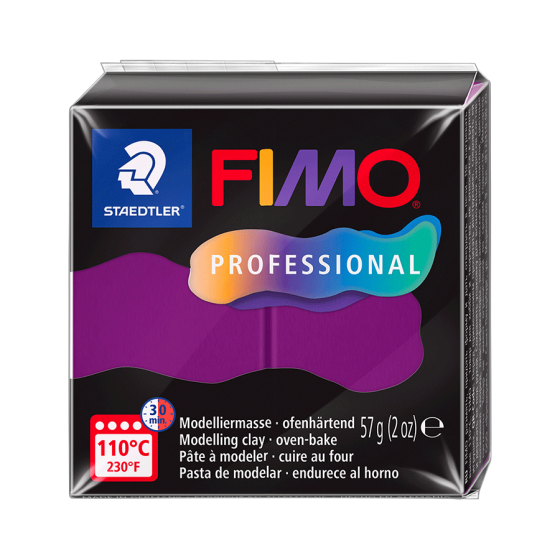 Пластика Professional фиолетовая 57г Fimo Киев