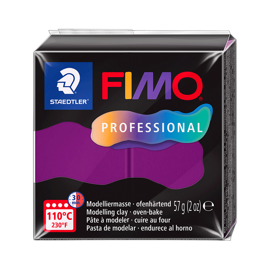 Пластика Professional фиолетовая 57г Fimo Киев - изображение 1