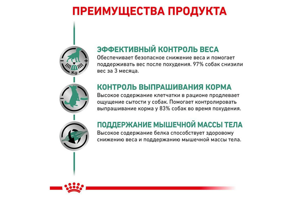 Royal Canin Satiety Weight Management Cans (Роял Канін Сатіети Вейт) вологий корм для собак за зайвої ваги Запоріжжя - фото 3