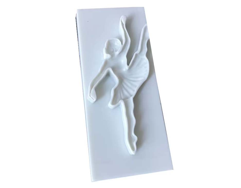 Молд из силикона Балерина 70 мм серый Киев - изображение 5