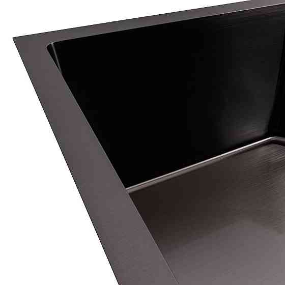 VALESO Кухонна мийка VALESO Handmade 65х43 PVD (3,0/0,8) чорна Киев