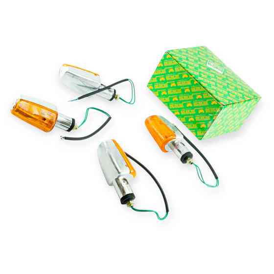 Поворот човник (хром кришталь) 4 шт мото Мукачево