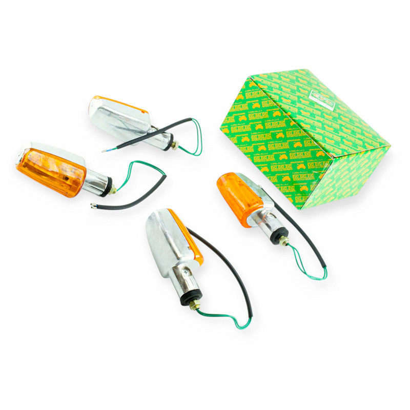 Поворот лодочка (хром хрусталь) 4 шт мото Мукачево - изображение 1